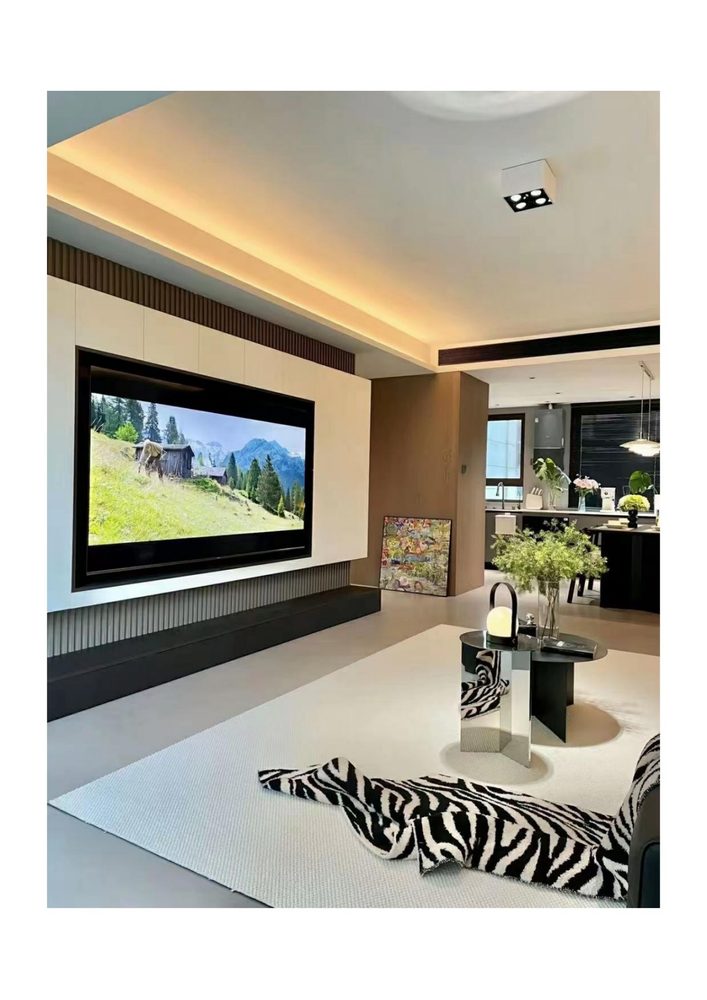 Living room furniture and finishing options from the catalogue
